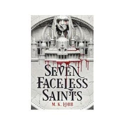 ISBN Seven Faceless Saints book Fantasy English Paperback 400 pages