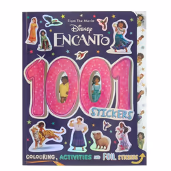 Disney Encanto 1001 Stickers Kid's Colouring & Foil Stickers Book