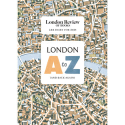 Profile Books LRB Diary for 2025: London A-Z (and back again) (Hardback) book Hardcover