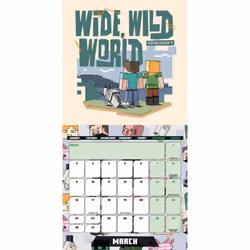 MINECRAFT 2026 SQUARE CALENDAR