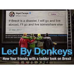 ISBN Led by Donkeys book Hardcover 144 pages