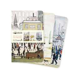ISBN L.S. Lowry Set of 3 Mini Notebooks
