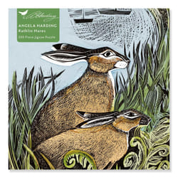 ISBN Adult Jigsaw Puzzle Angela Harding: Rathlin Hares (500 pieces)