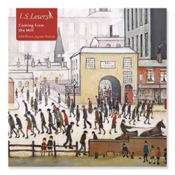 ISBN Adult Jigsaw Puzzle L.S. Lowry: Coming from the Mill (500 pieces), English, 1 pages