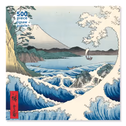 ISBN Adult Jigsaw Puzzle Utagawa Hiroshige: The Sea at Satta (500 pieces), English, 1 pages