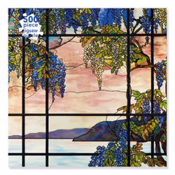ISBN Adult Jigsaw Puzzle Tiffany Studios: View of Oyster Bay (500 pieces), English, 1 pages