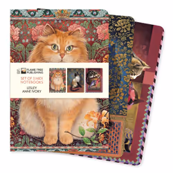 ISBN Lesley Anne Ivory Set of 3 Midi Notebooks, English, 64 pages