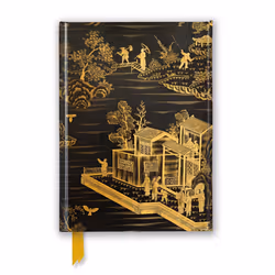 ISBN Chinese Lacquer Black & Gold Screen (Foiled Journal), English, 176 pages