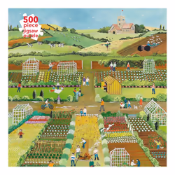 ISBN Adult Jigsaw Puzzle Judy Joel: Allotments, 2012 (500 pieces), English, 1 pages