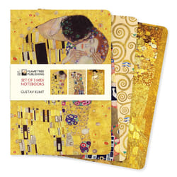 ISBN Gustav Klimt Set of 3 Midi Notebooks