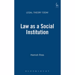 ISBN Law as a Social Institution, Law, English, Hardcover, 144 pages