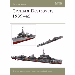 ISBN German Destroyers 1939–45, English, Paperback, 48 pages