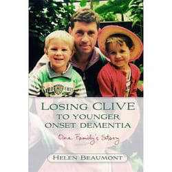 UBC Press Losing Clive to Younger Onset Dementia book Paperback 144 pages