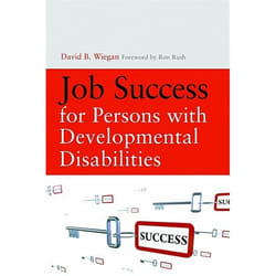 UBC Press Job Success for Persons with Developmental Disabilities book Paperback