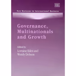 ISBN Governance, Multinationals and Growth, English, Hardcover, 400 pages