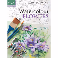 ISBN Watercolour Flowers, Paperback, 72 pages