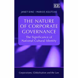 ISBN The Nature of Corporate Governance, English, Hardcover, 392 pages