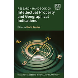 ISBN Research Handbook on Intellectual Property and Geographical Indications