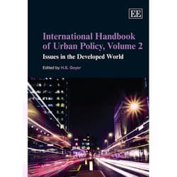 ISBN International Handbook of Urban Policy, Volume 2