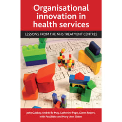 ISBN Organisational innovation in health services