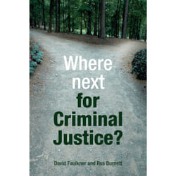ISBN Where next for criminal justice?