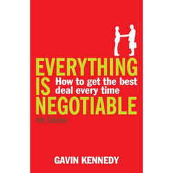 ISBN Everything is Negotiable book English Paperback 320 pages