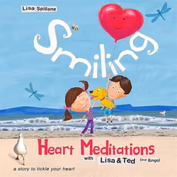 UBC Press Smiling Heart Meditations with Lisa and Ted, Hardcover, 60 pages