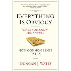 Allen & Unwin Everything is Obvious book Science & nature English Paperback 352 pages