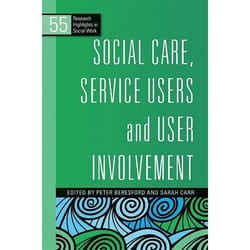 UBC Press Social Care, Service Users and User Involvement book Paperback