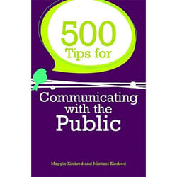 UBC Press 500 Tips for Communicating with the Public book Paperback