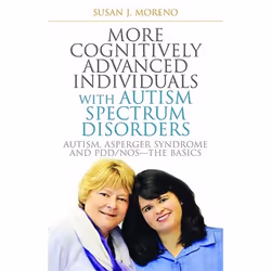 UBC Press More Cognitively Advanced Individuals with Autism Spectrum Disorders, Paperback