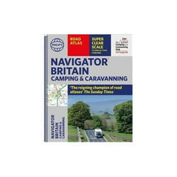 ISBN Philip's Navigator Camping and Caravanning Atlas of Britain book Travel English 416 pages
