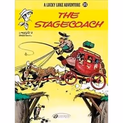 ISBN Lucky Luke Vol. 25 : The Stagecoach, Comics & graphic novels, English, Paperback, 48 pages