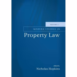 ISBN Modern Studies in Property Law - Volume 7, Law, English, Hardcover, 502 pages