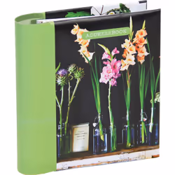 ISBN Botanical Style Mini Address Book, English, Hardcover, 160 pages