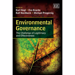 ISBN Environmental Governance, English, Hardcover, 328 pages