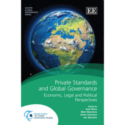 ISBN Private Standards and Global Governance