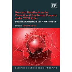 ISBN Research Handbook on the Protection of Intellectual Property under WTO Rules