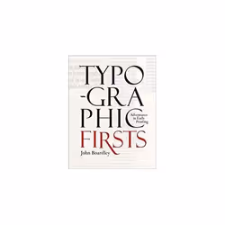 ISBN Typographic Firsts, English, Hardcover, 208 pages