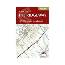 ISBN Ridgeway Map Booklet: 1:25,000 OS Route Mapping (British Long Distance) book Travel English 56 pages