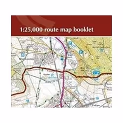 ISBN North Downs Way Map: 1:25,000 Route Map Booklet (Southern England), Travel, English, Paperback, 96 pages