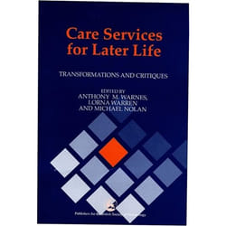 UBC Press Care Services for Later Life book Paperback 352 pages