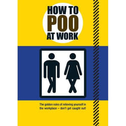 Allen & Unwin How to Poo at Work book English Paperback 144 pages