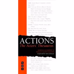 ISBN Actions: The Actor's Thesaurus, Theatre, English