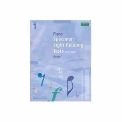 ISBN Piano Specimen Sight Reading Tests: Grade 1: From 2009 Sheet Music for Piano Solo, Music, English, 12 pages