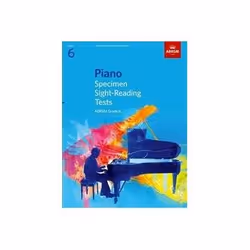 ISBN Piano Specimen Sight-Reading Tests, Grade 6, Music, English, 16 pages