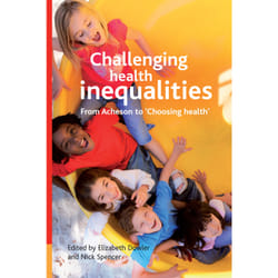ISBN Challenging health inequalities
