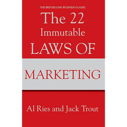 Allen & Unwin The 22 Immutable Laws Of Marketing book Business & finance English Paperback 160 pages