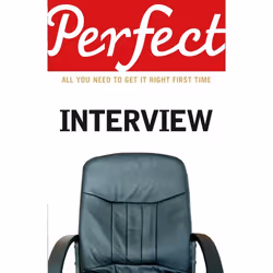 ISBN The Perfect Interview, English, Paperback, 160 pages