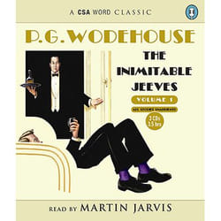Allen & Unwin The Inimitable Jeeves (Volume 1) 3xCD book Literary fiction English